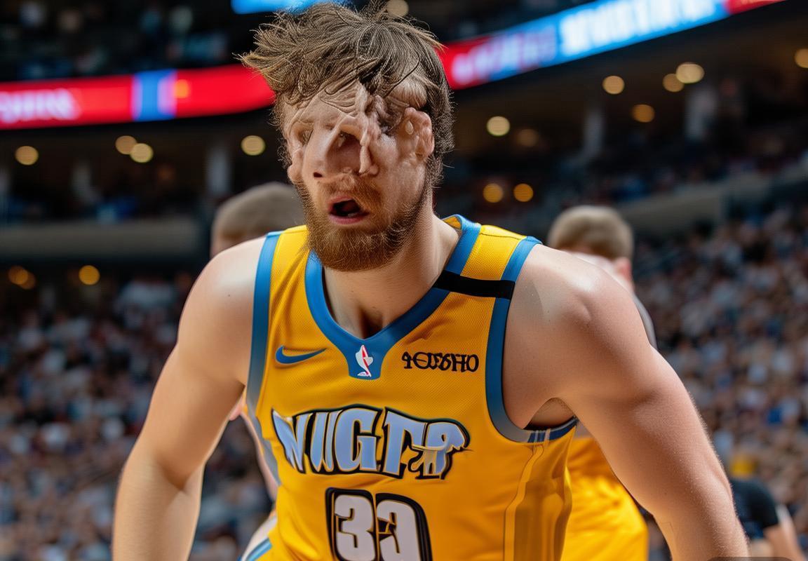 约基奇休息时掘金替补中锋陷犯规困扰，季后赛轮换亮起警报